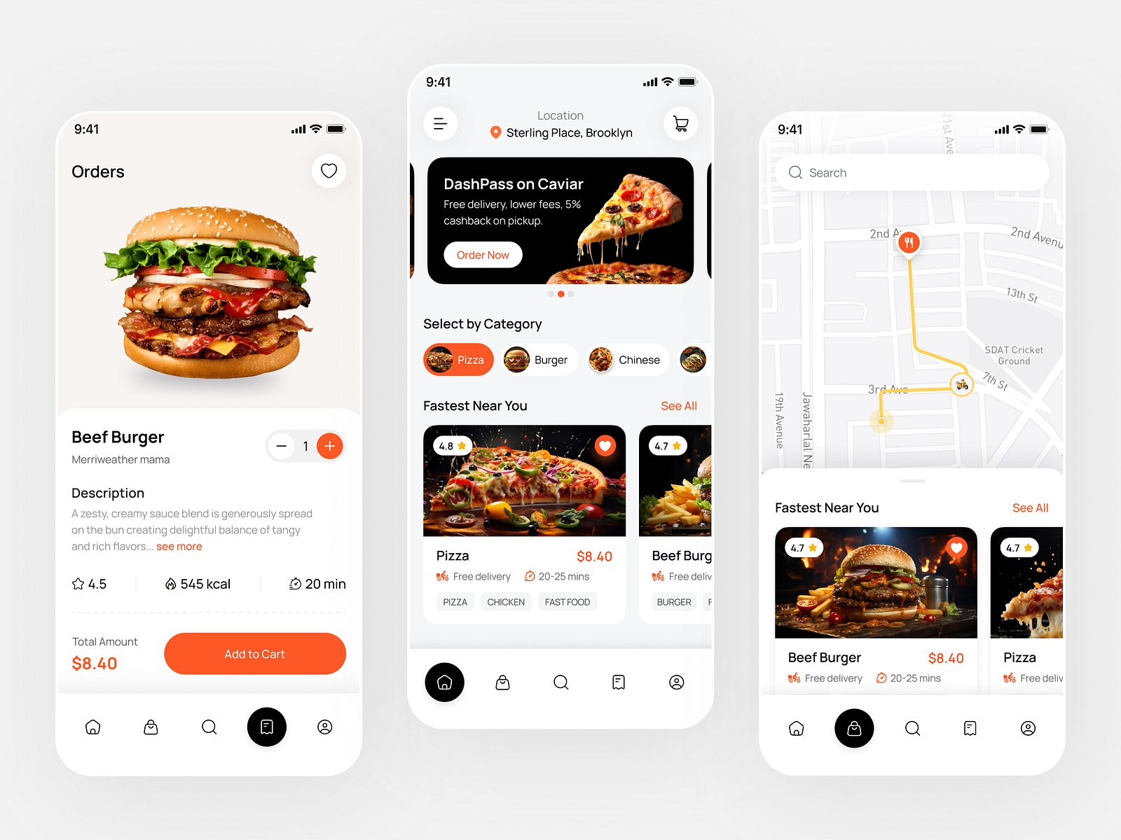 Mobile app UI concept M6