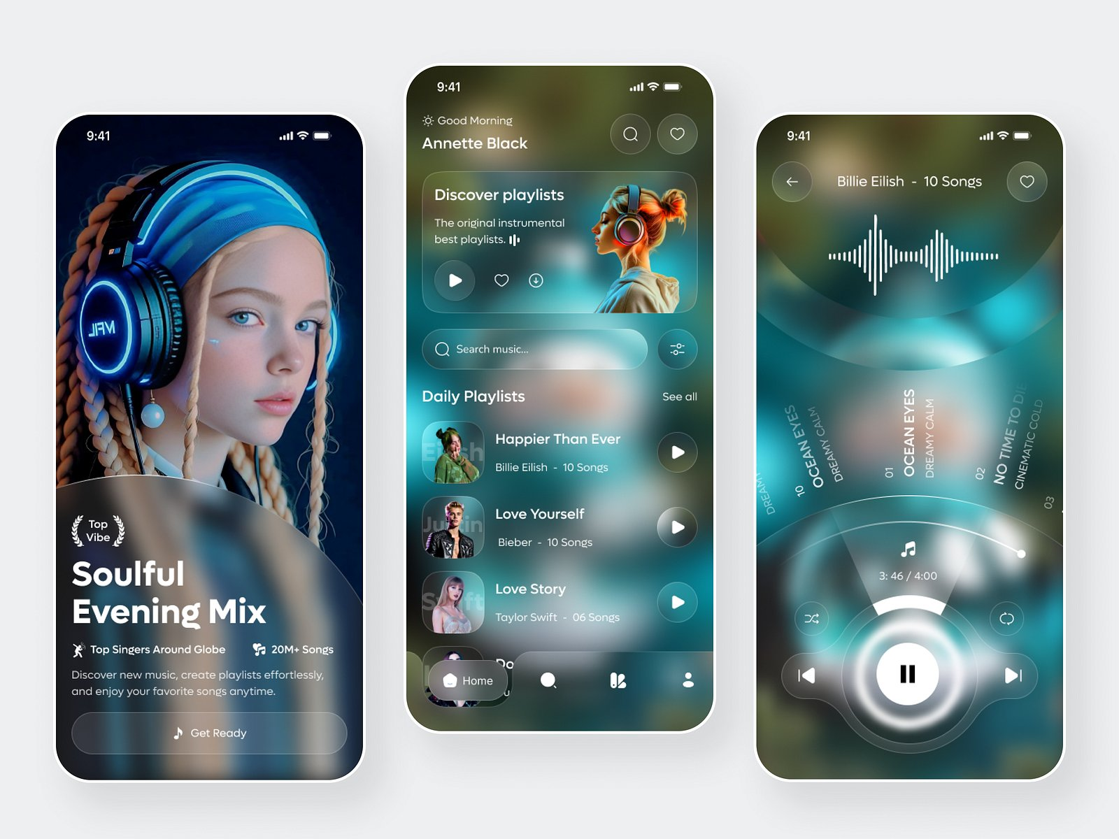Mobile app UI concept M8