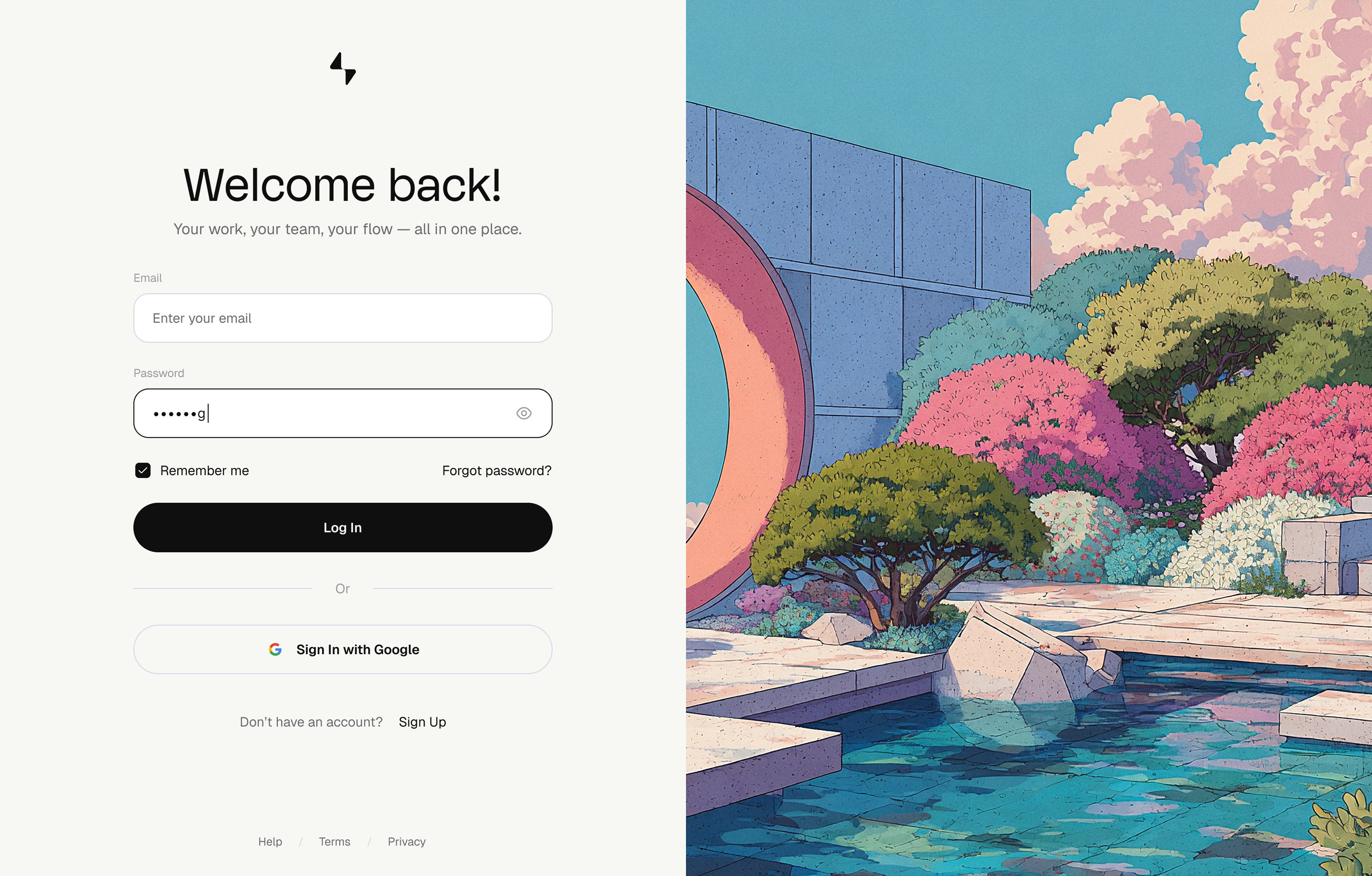 login