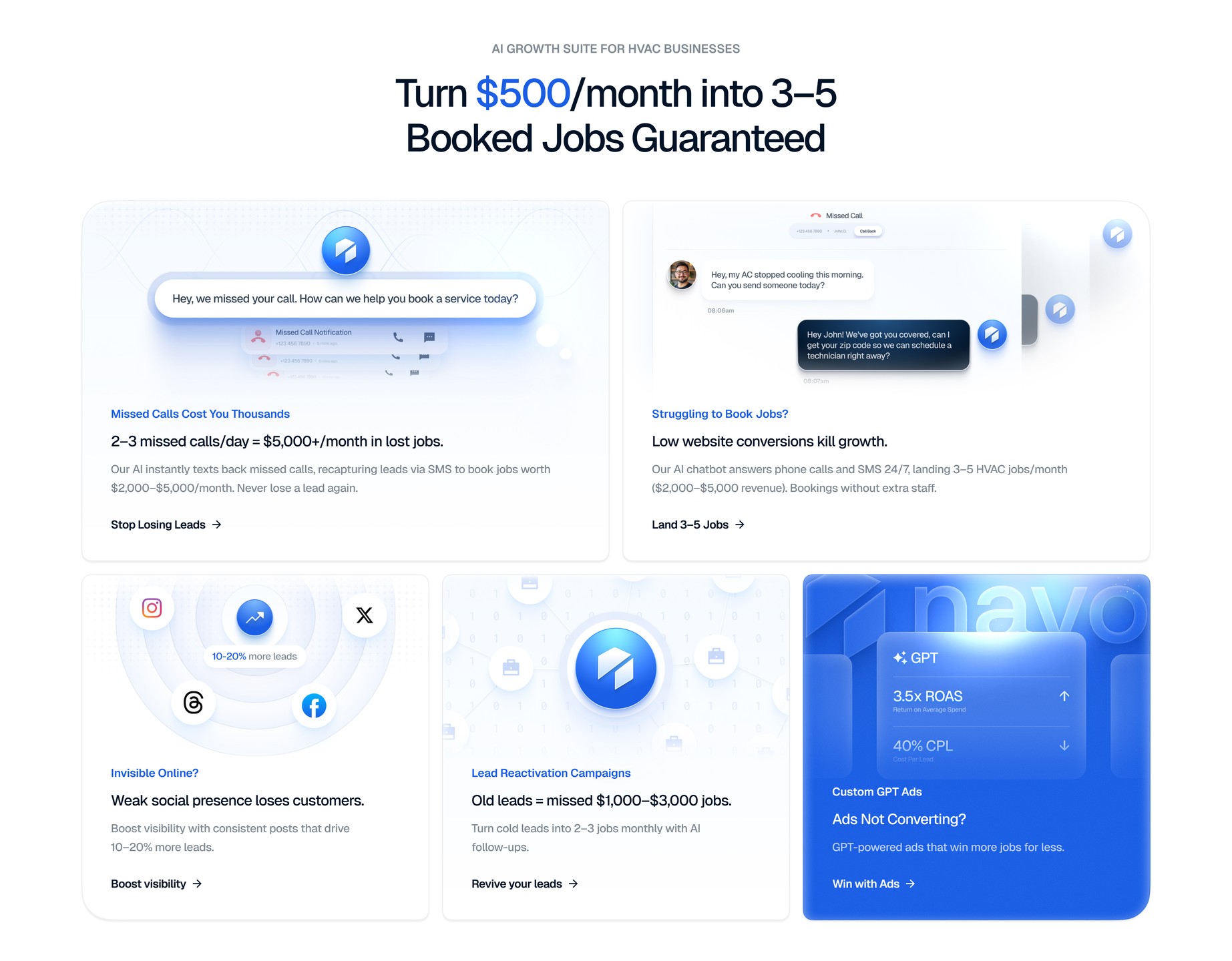 Product interface UI