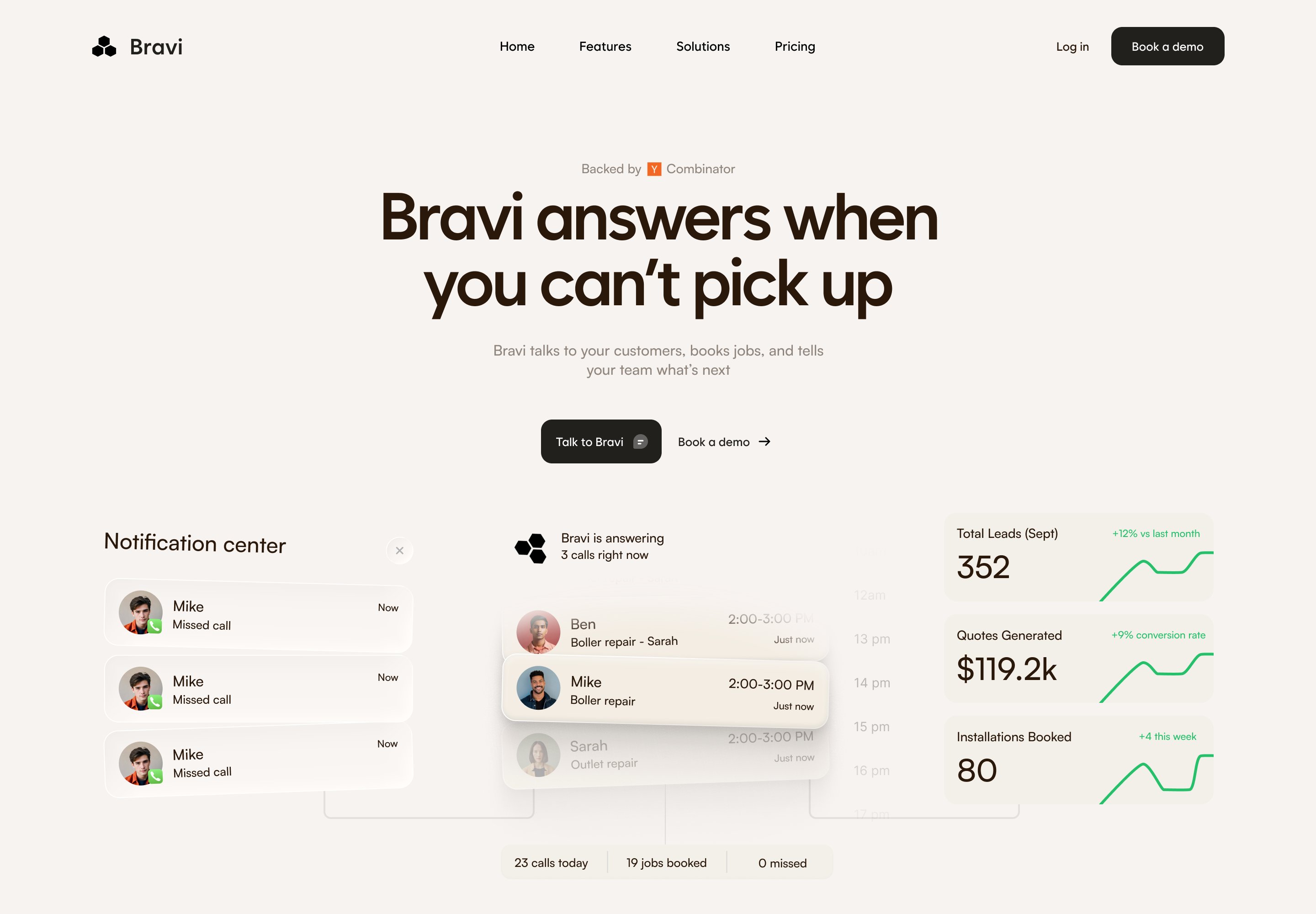 Product interface UI