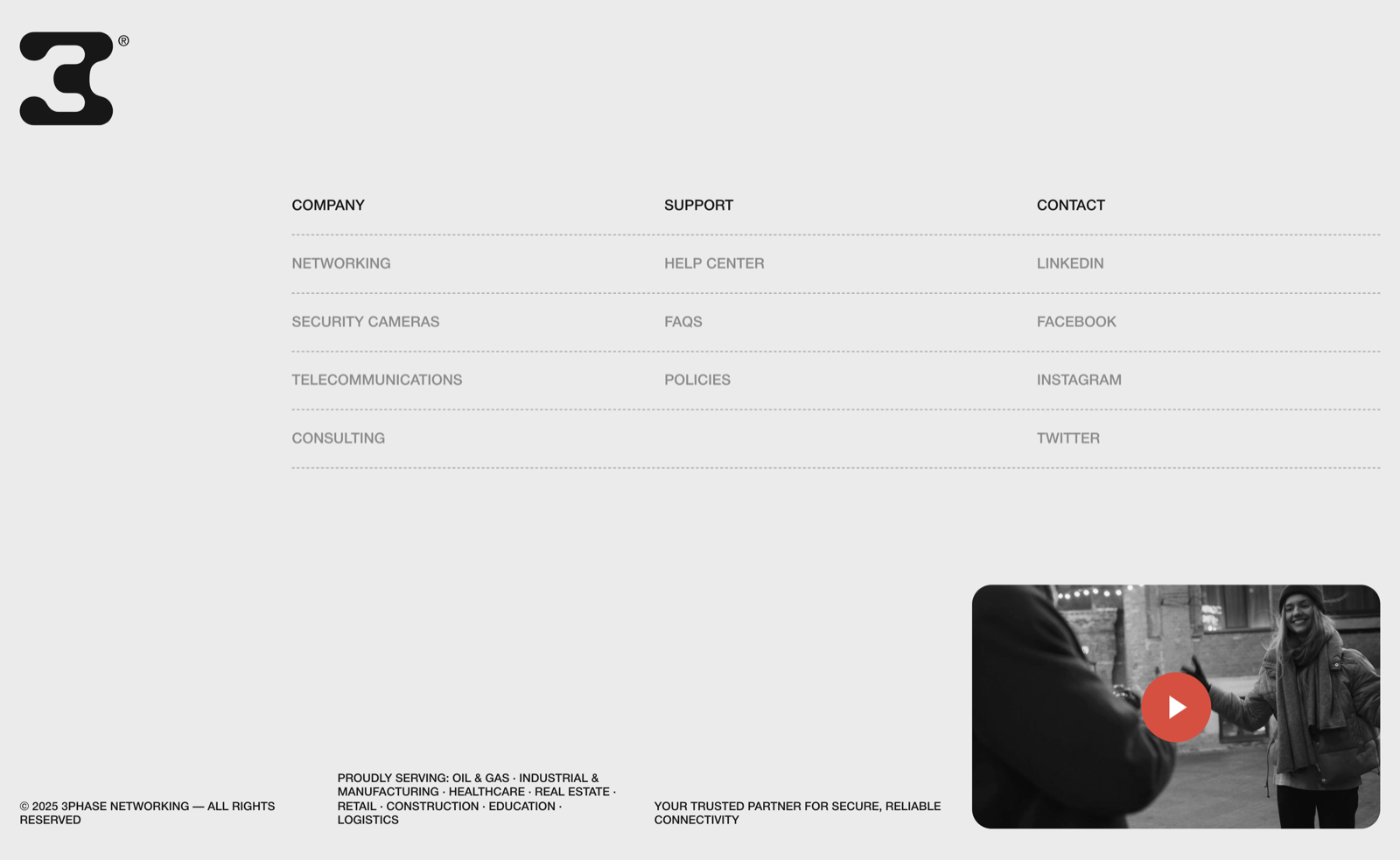 Product interface UI