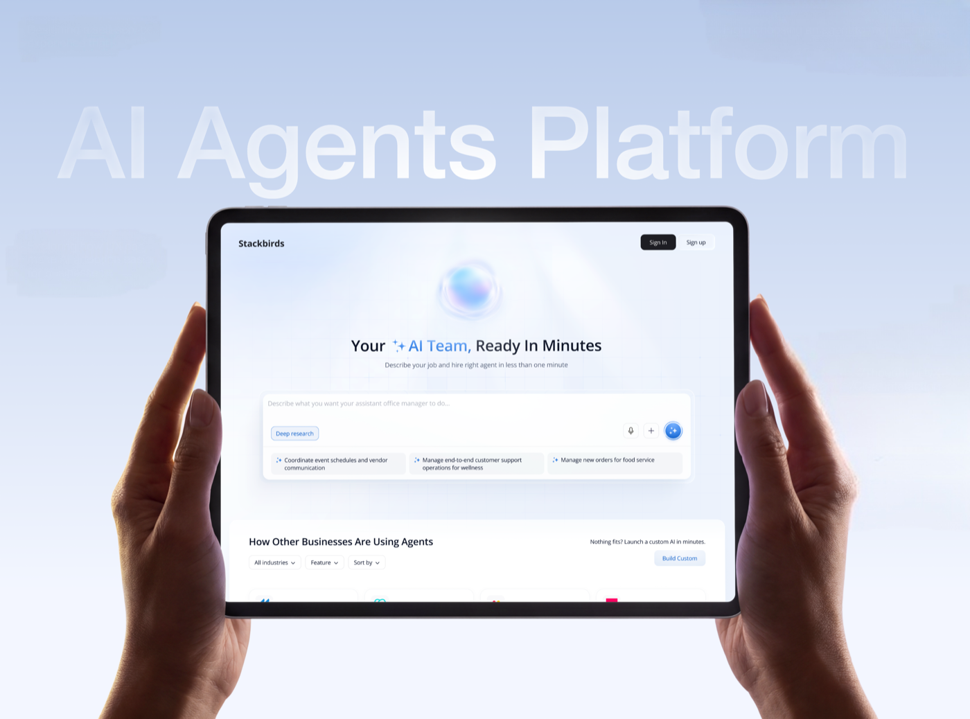 Product Design service preview