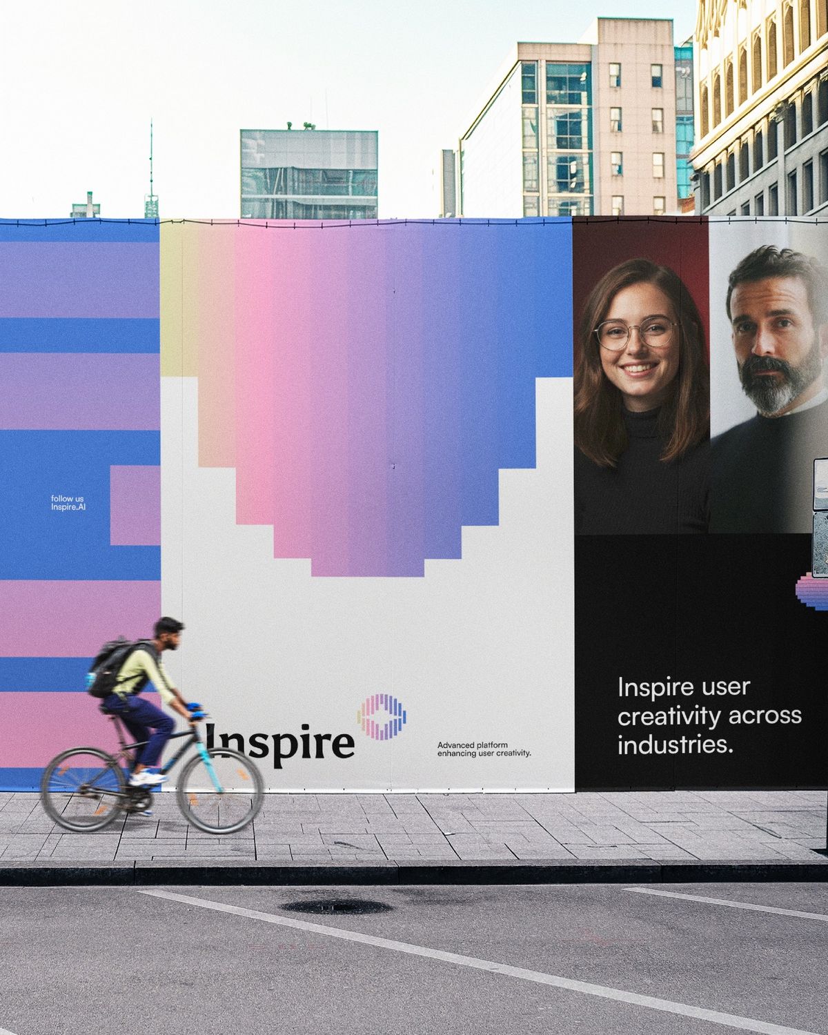 Inspire brand identity showcase