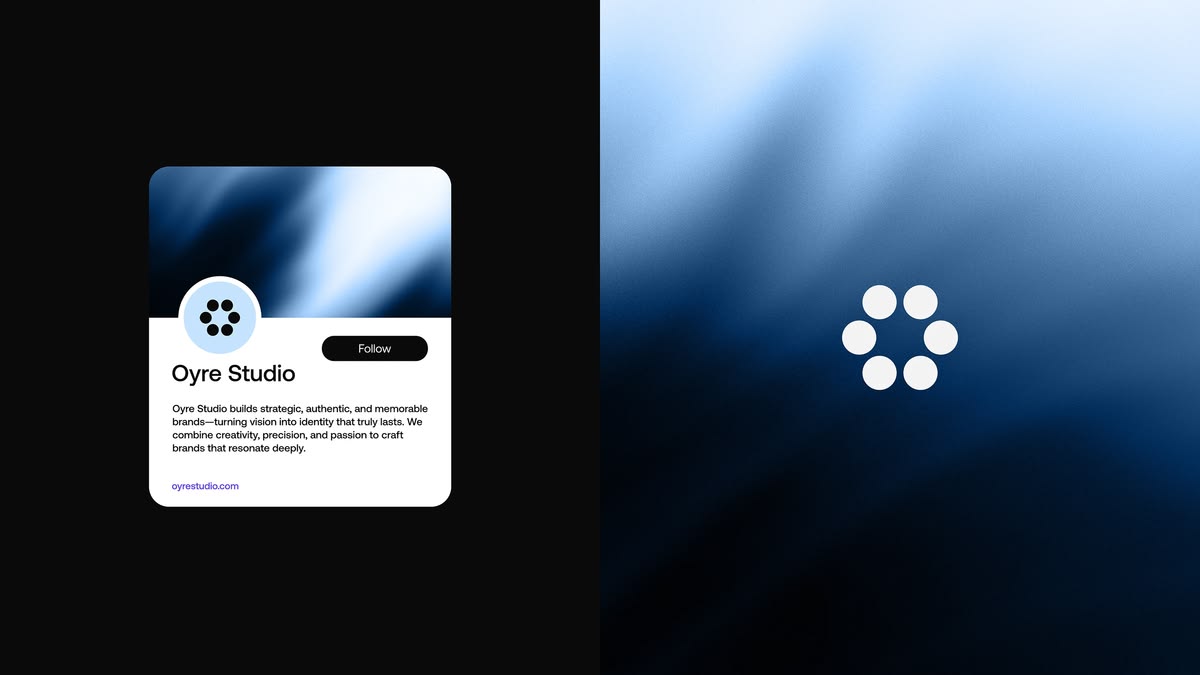 Oyre brand identity showcase