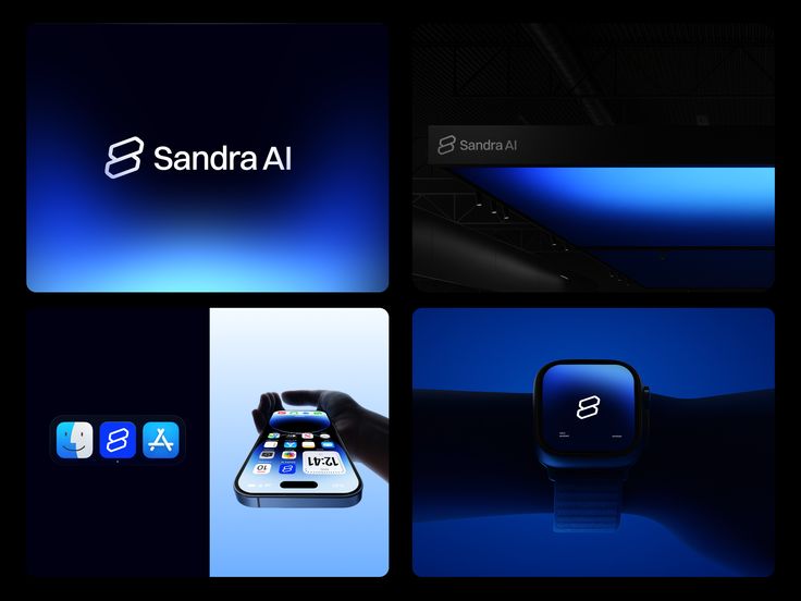 Sandra brand identity showcase
